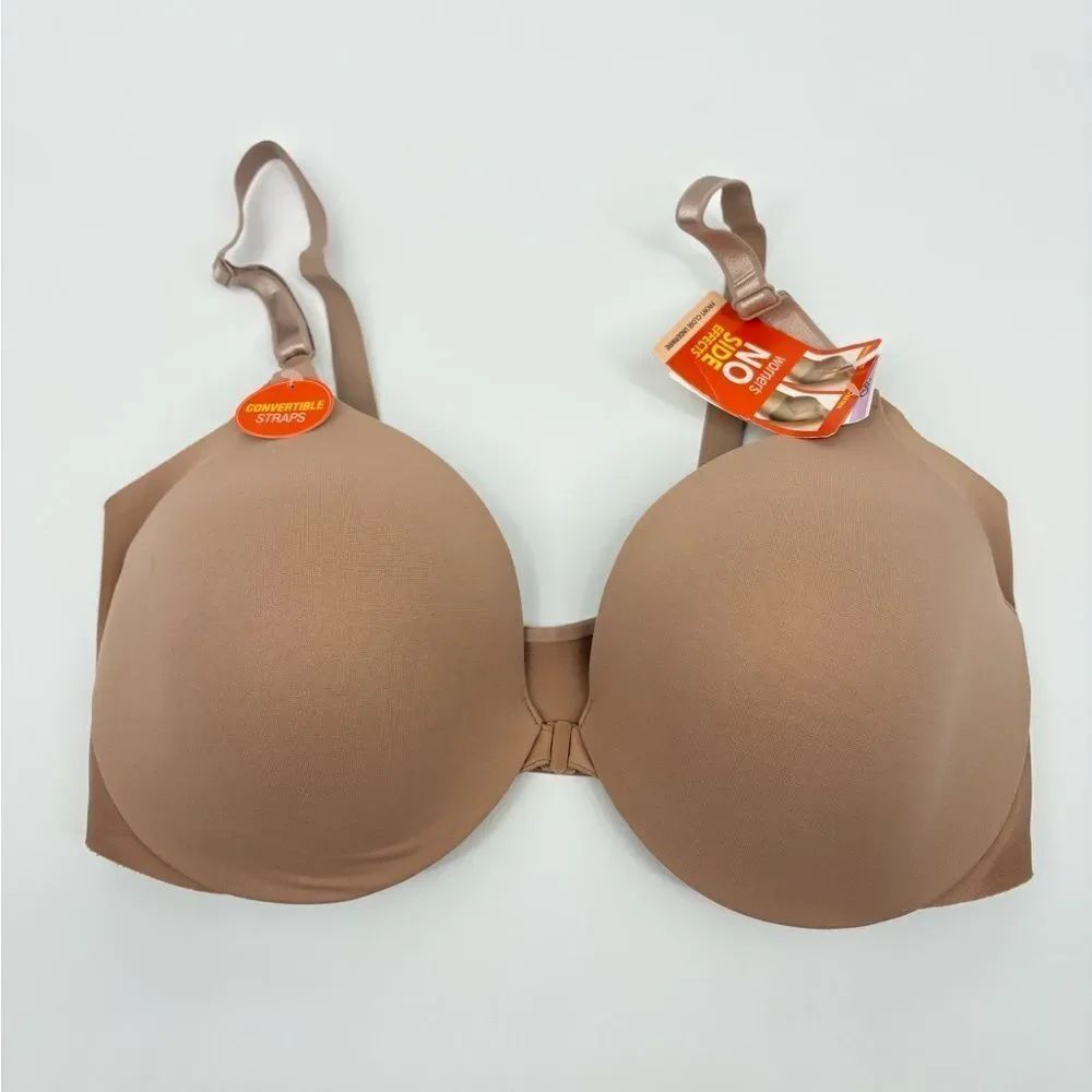 Warner's "No Side Effects" Convertible Strap Nude Bra